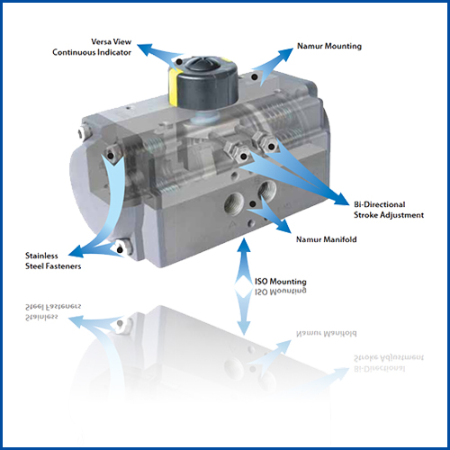 αC Aluminium Alloy Actuator