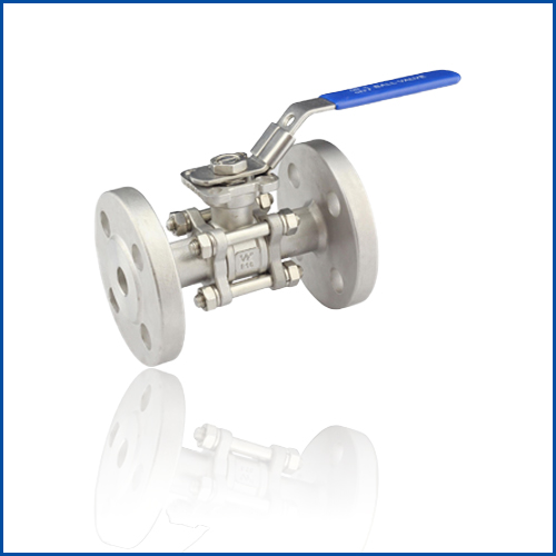 3PC FLANGED BALL VALVE(DIN)