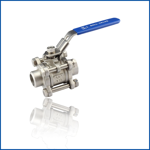 3PC BUTT WELD BALL VALVE